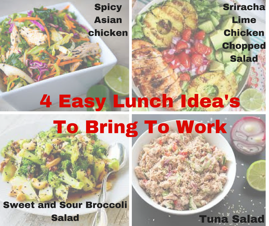 4 Easy Lunch Options|Recipe of the Week