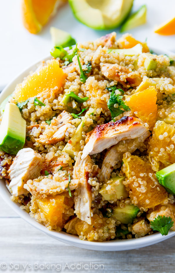 Citrus Chicken Quinoa Salad|Recipe of the Week