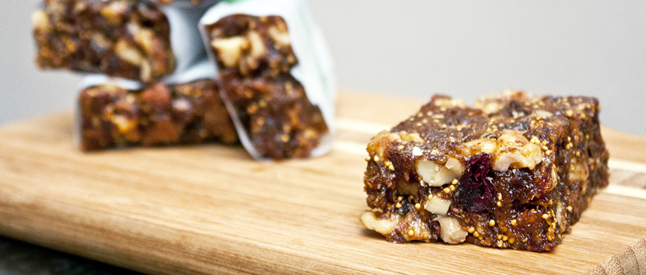 Fig and Walnut Energy Bars|Recipe of the Week