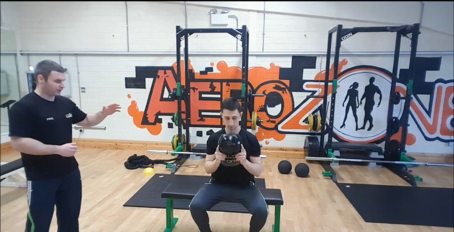 How to do the Squat and Shoulder Press