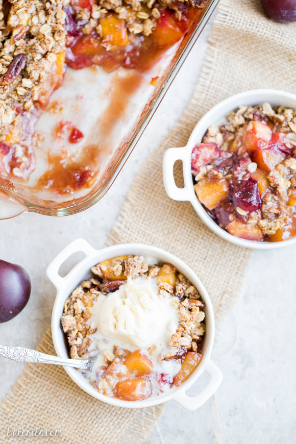 Summer Stone Fruit Crisp|Recipe of the Week