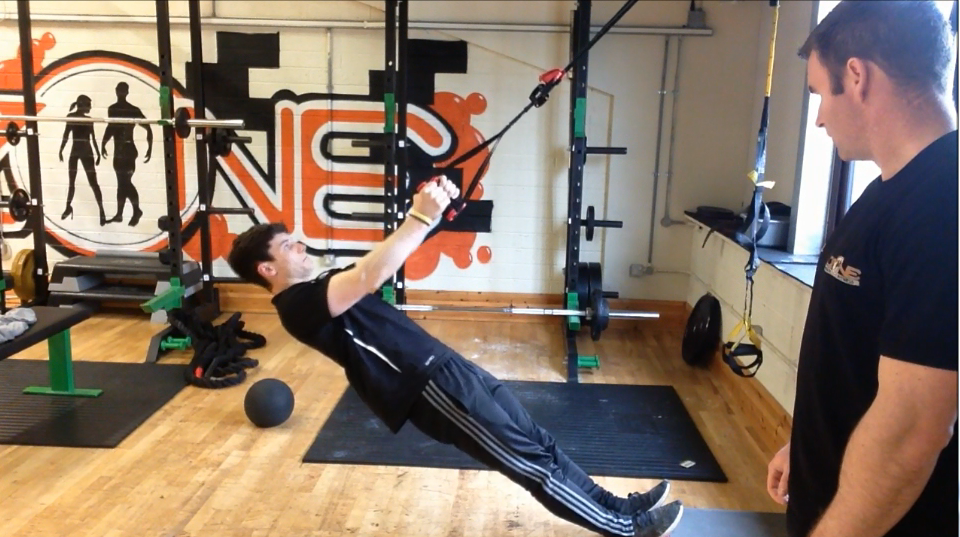 How to do the TRX Row