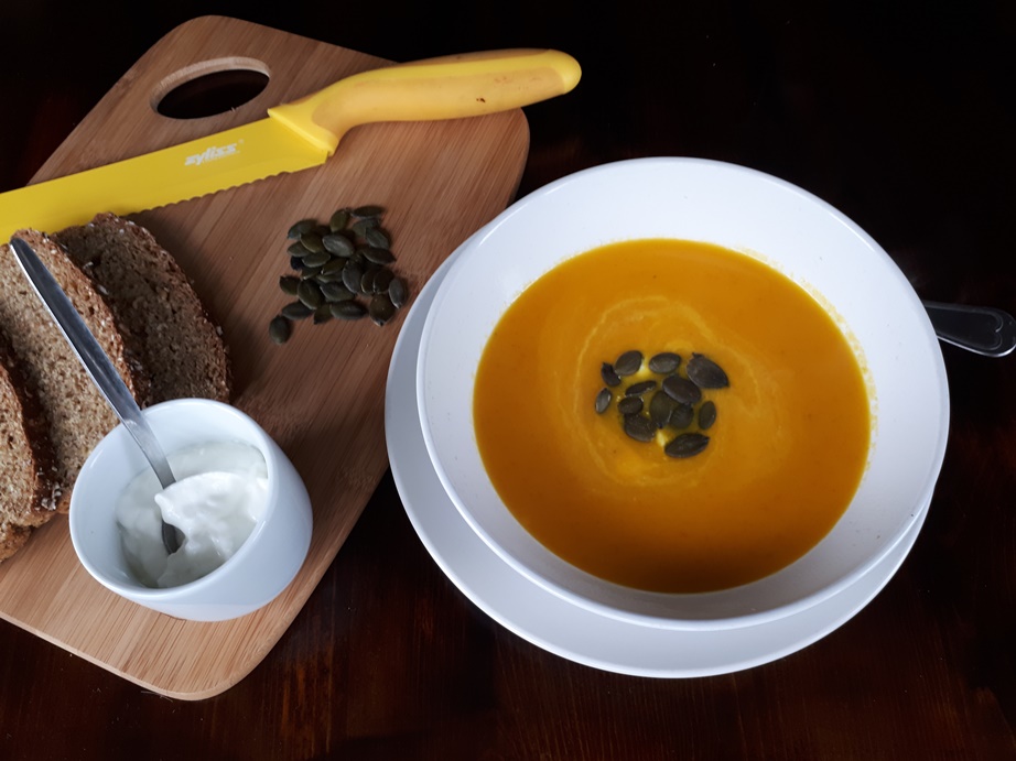 Carrot, Ginger and Turmeric Immune Boosting Soup
