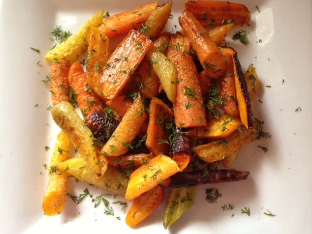 Tri Colour Roasted Carrots|Recipe of the Week