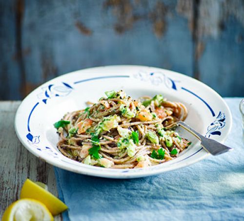 Avocado and Smoked Salmon Spelt Spaghetti|Recipe of the Week