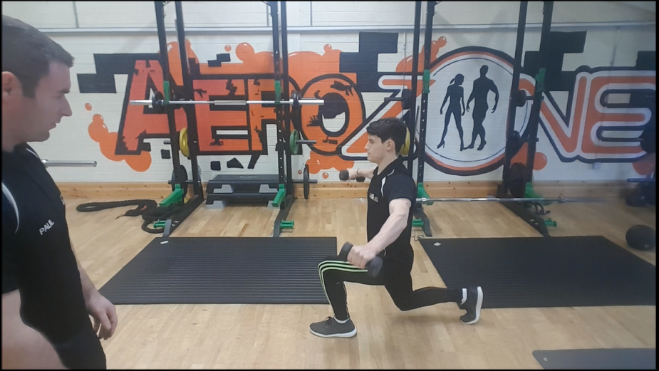 How to do the Lunge and Lateral Raise