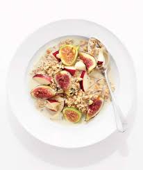 Toasted Pistachio Muesli With Apple and Fig