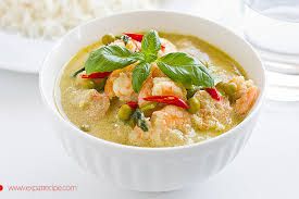 Recipe of the week – Thai Prawn Green Curry