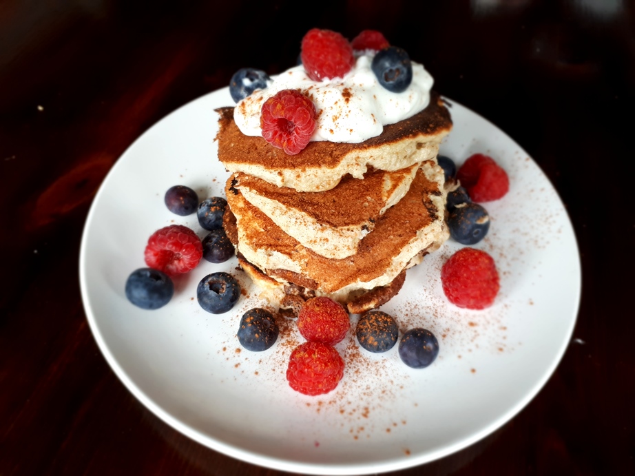 Light And Fluffy Banana Protein Pancakes